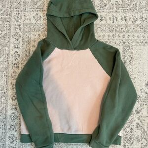 Madewell MWL- Betterterry Hoodie Sweatshirt in Colorblock